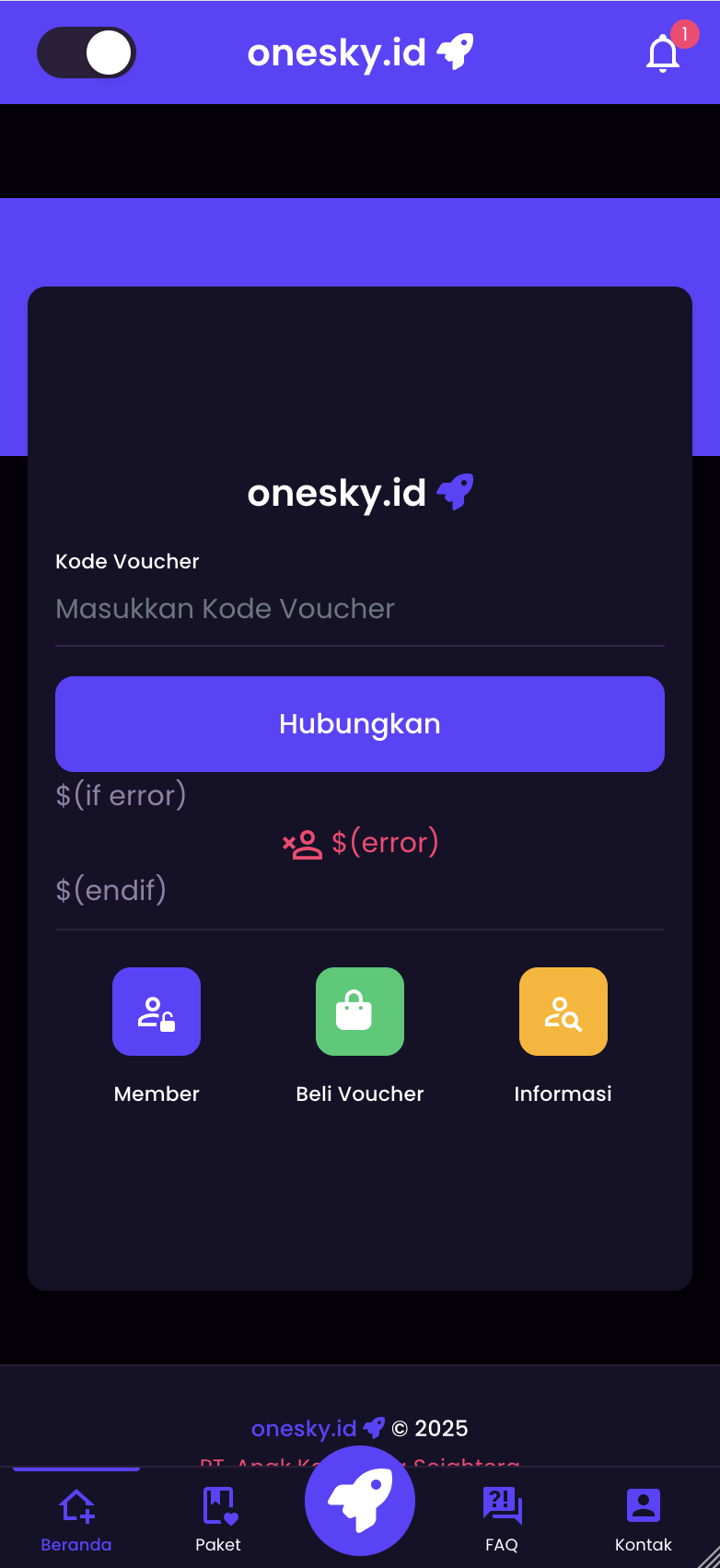 Hotspot Tema Premium