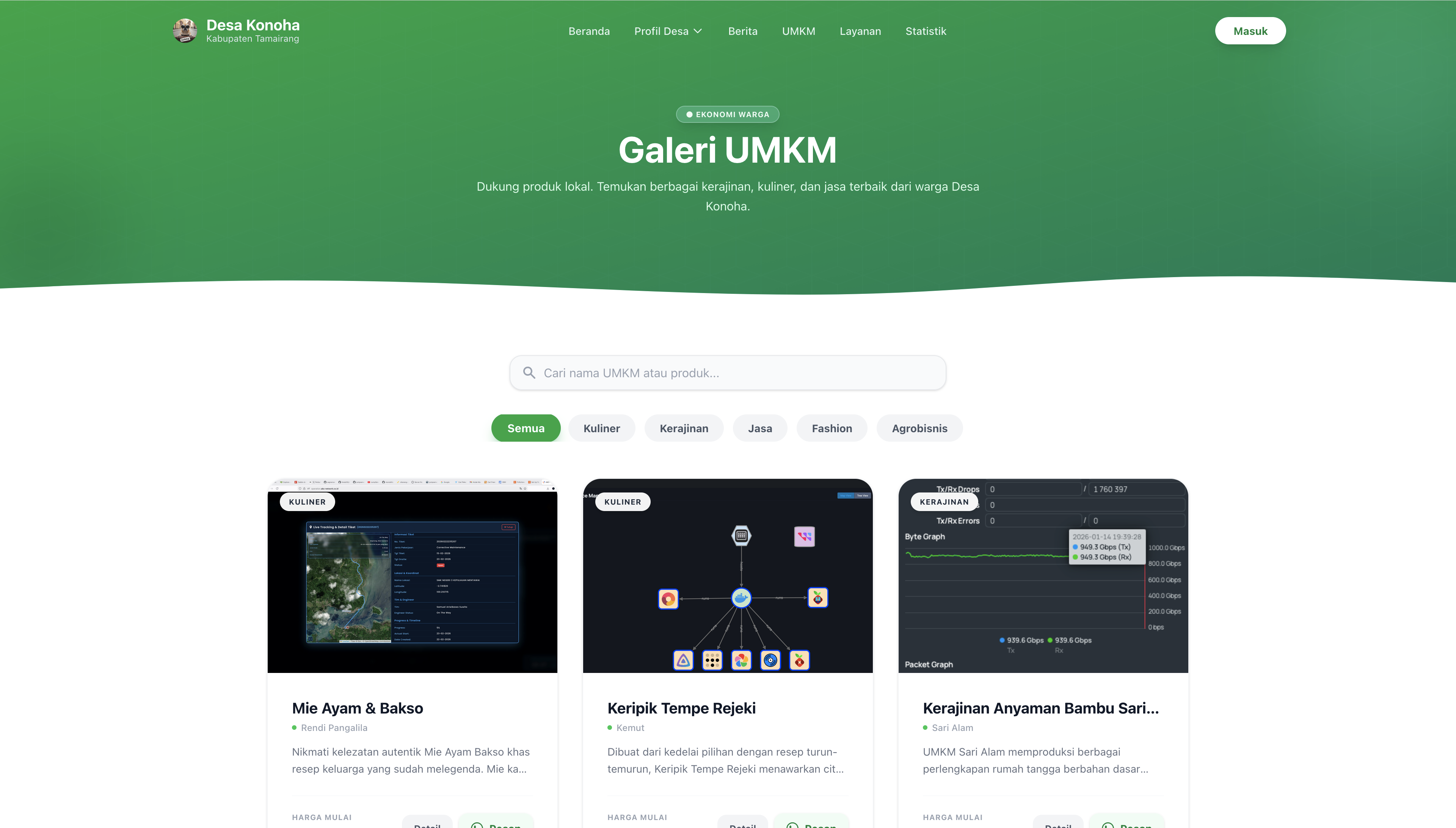 Website Informasi Desa — gambar 4